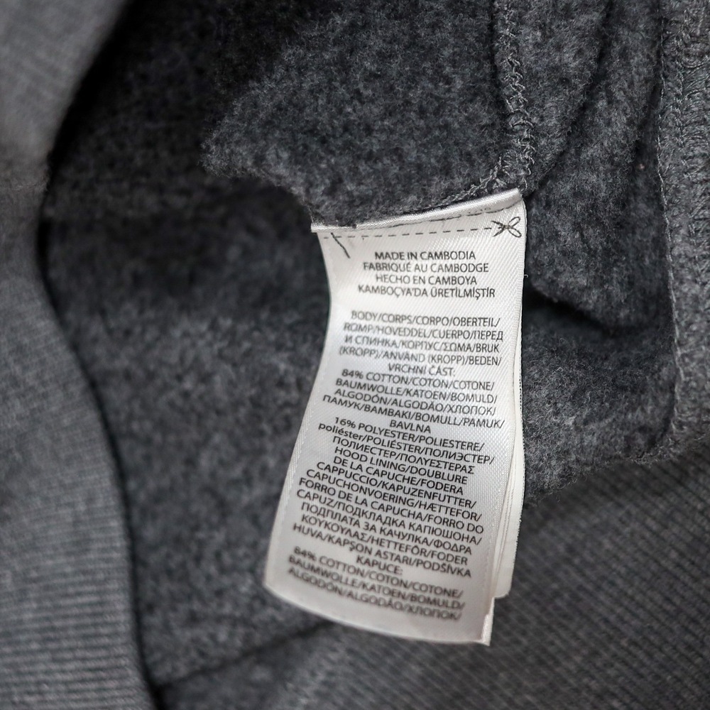 Polo Ralph Lauren Kids Grey Spell-Out‎ Hoodie Fleece Logo Pullover Size M 10-12 - Picture 8 of 10